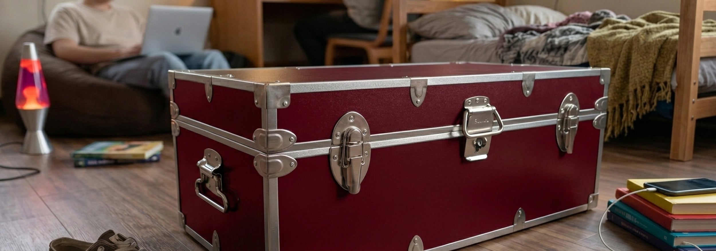 Why a Real Dorm Trunk Beats Plastic Storage
