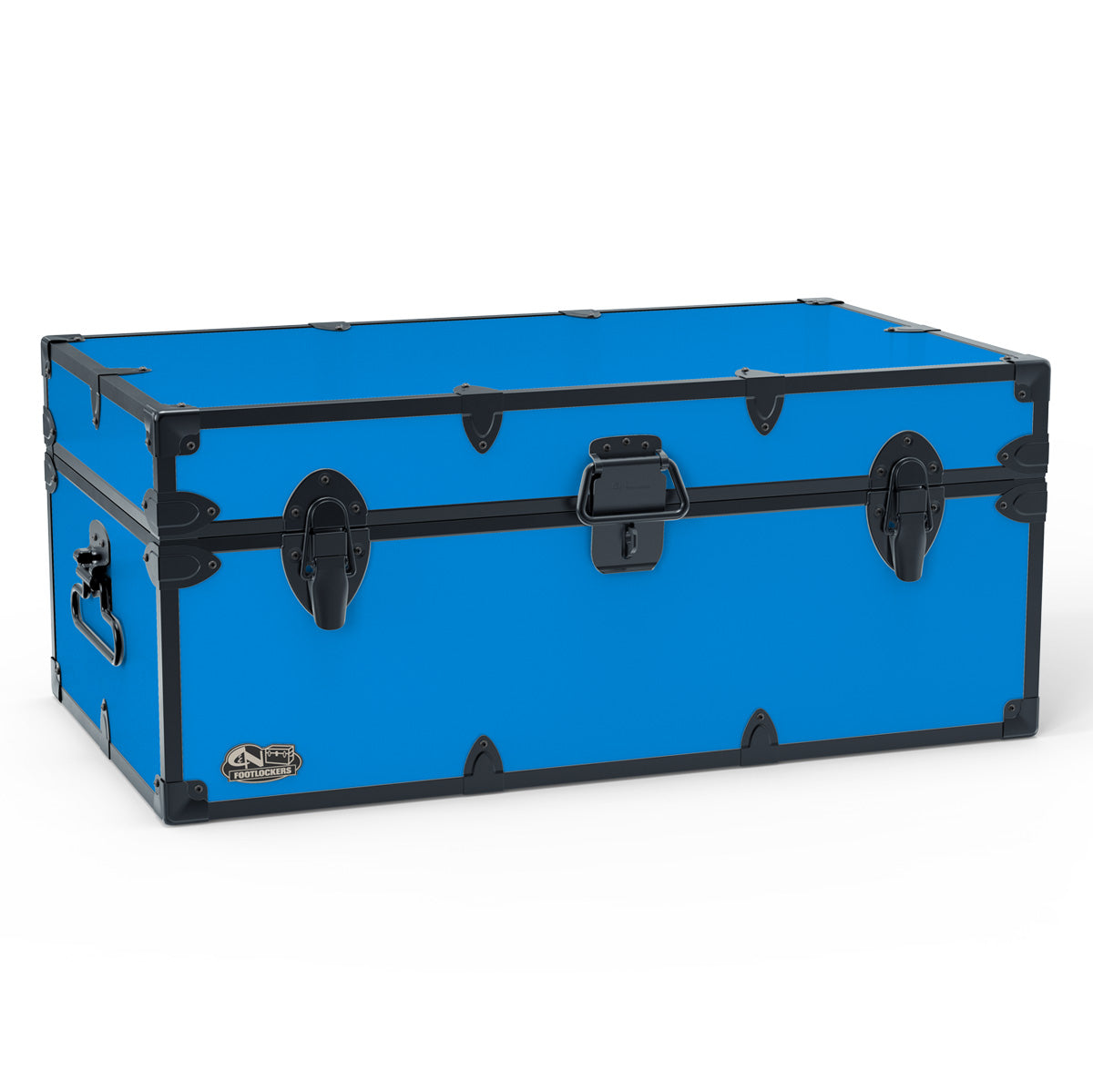 The Tradesman Footlocker Trunk 32x18x13.5" | WTC-1104-EBL-BLK