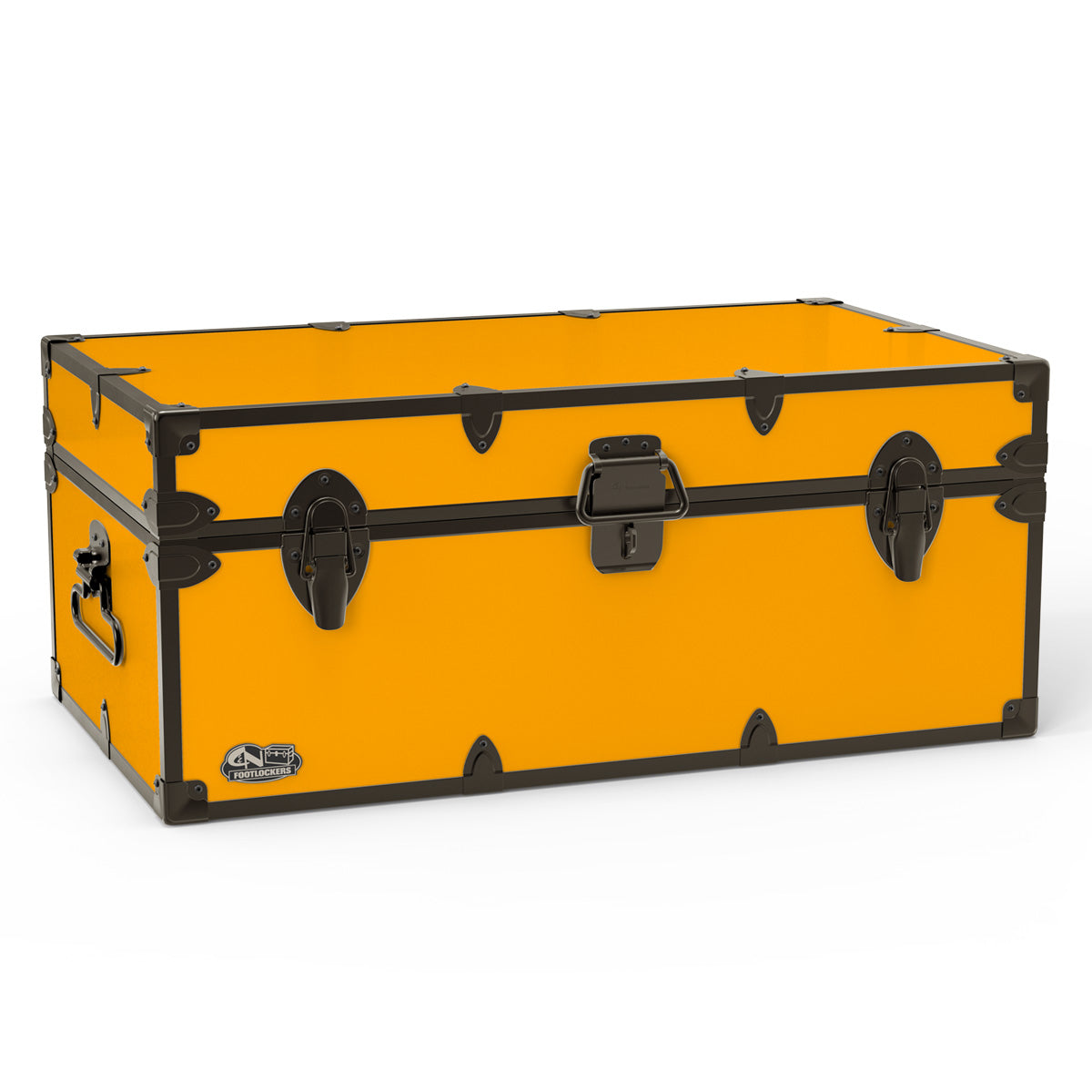 The Tradesman Footlocker Trunk 32x18x13.5" | WTC-1104-AMB-BLK