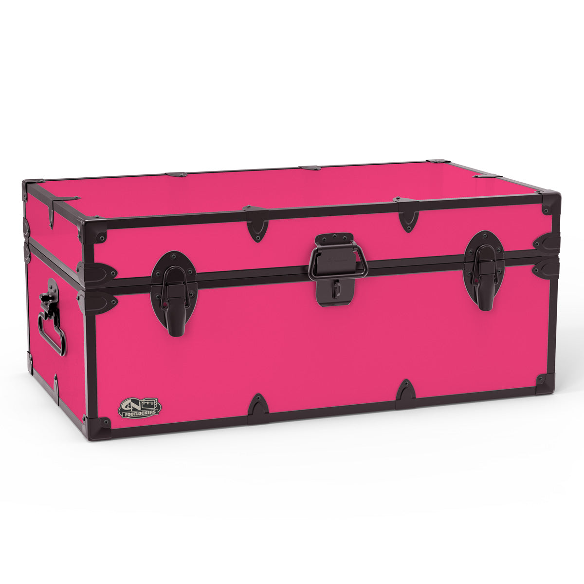 The Tradesman Footlocker Trunk 32x18x13.5" | WTC-1104-HPK-BLK