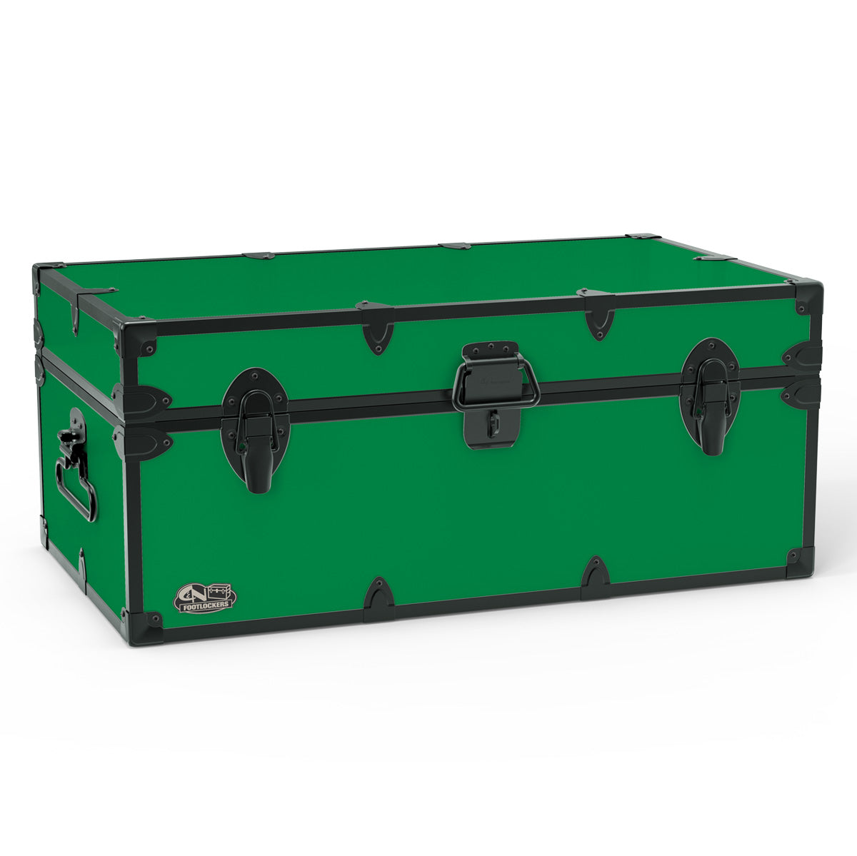 The Tradesman Footlocker Trunk 32x18x13.5" | WTC-1104-KGN-BLK