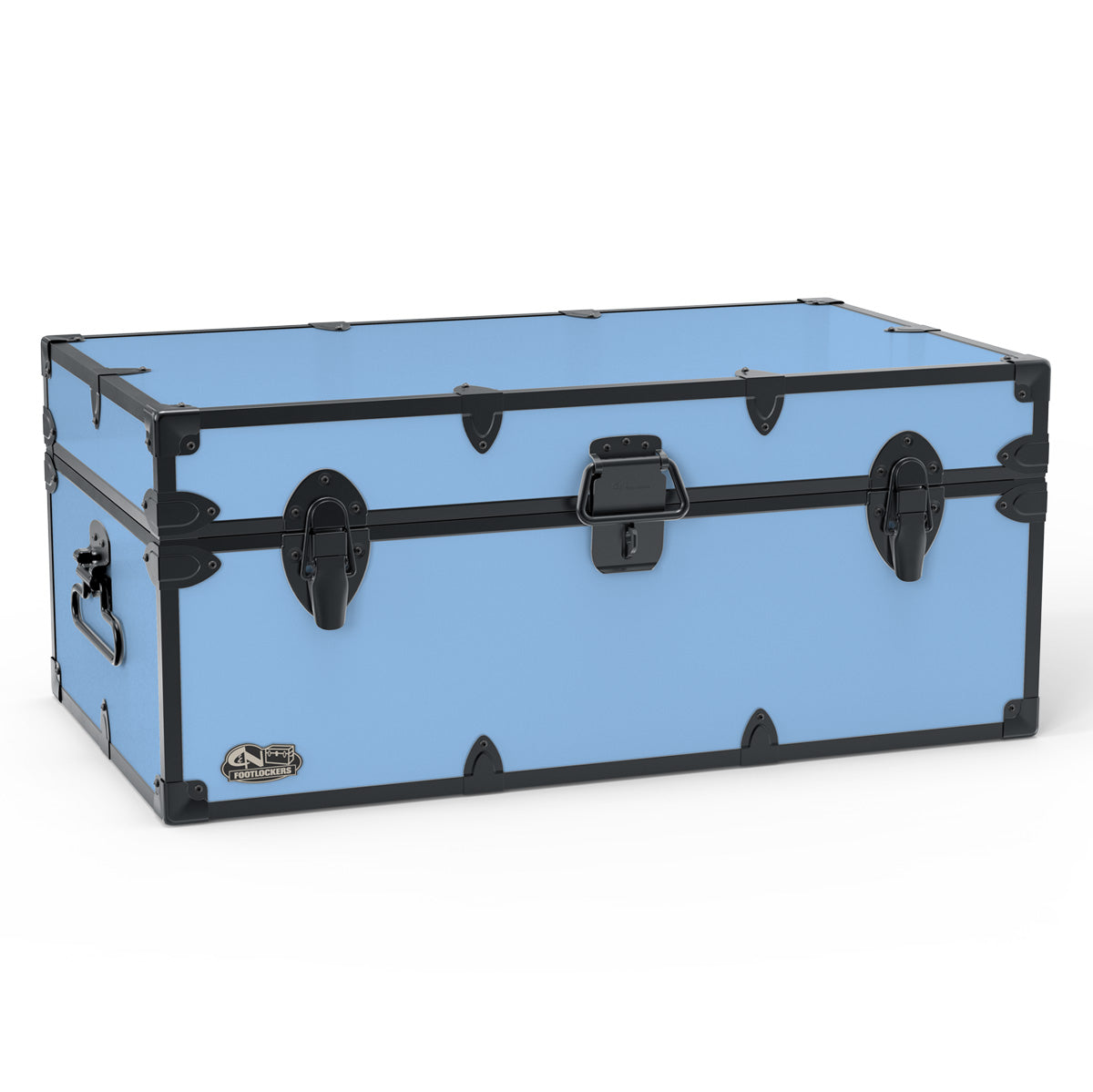 The Tradesman Footlocker Trunk 32x18x13.5" | WTC-1104-LBL-BLK