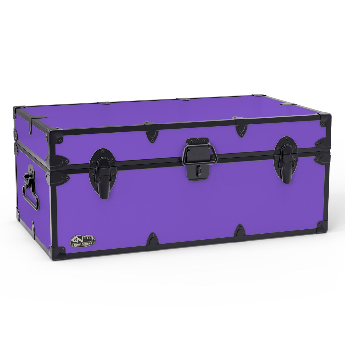 The Tradesman Footlocker Trunk 32x18x13.5" | WTC-1104-LIL-BLK