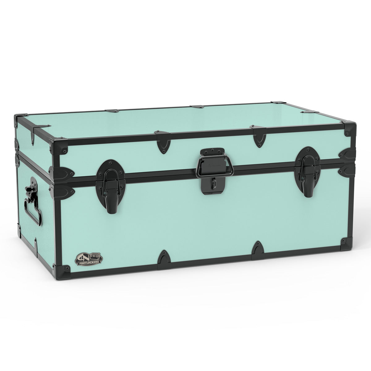 The Tradesman Footlocker Trunk 32x18x13.5" | WTC-1104-MNT-BLK