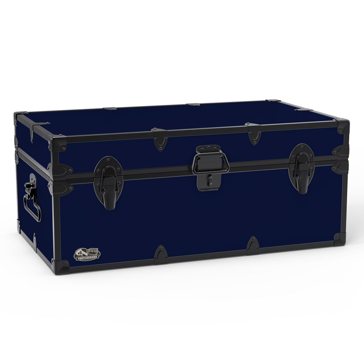 The Tradesman Footlocker Trunk 32x18x13.5" | WTC-1104-NVY-BLK