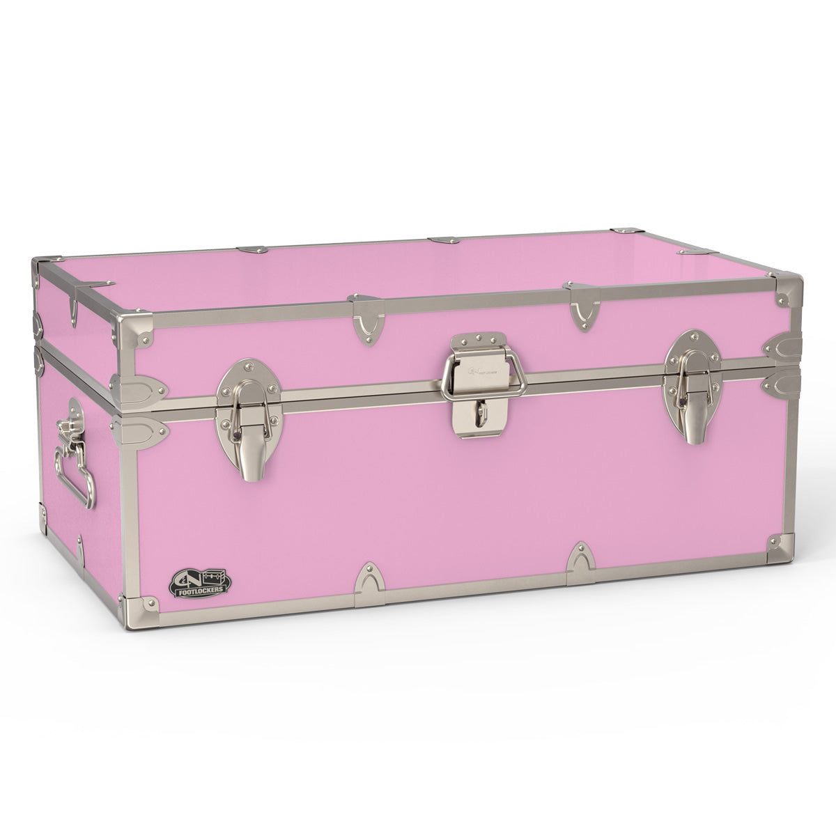 The Tradesman Footlocker Trunk 32x18x13.5" | WTC-1104-LPK-SLV