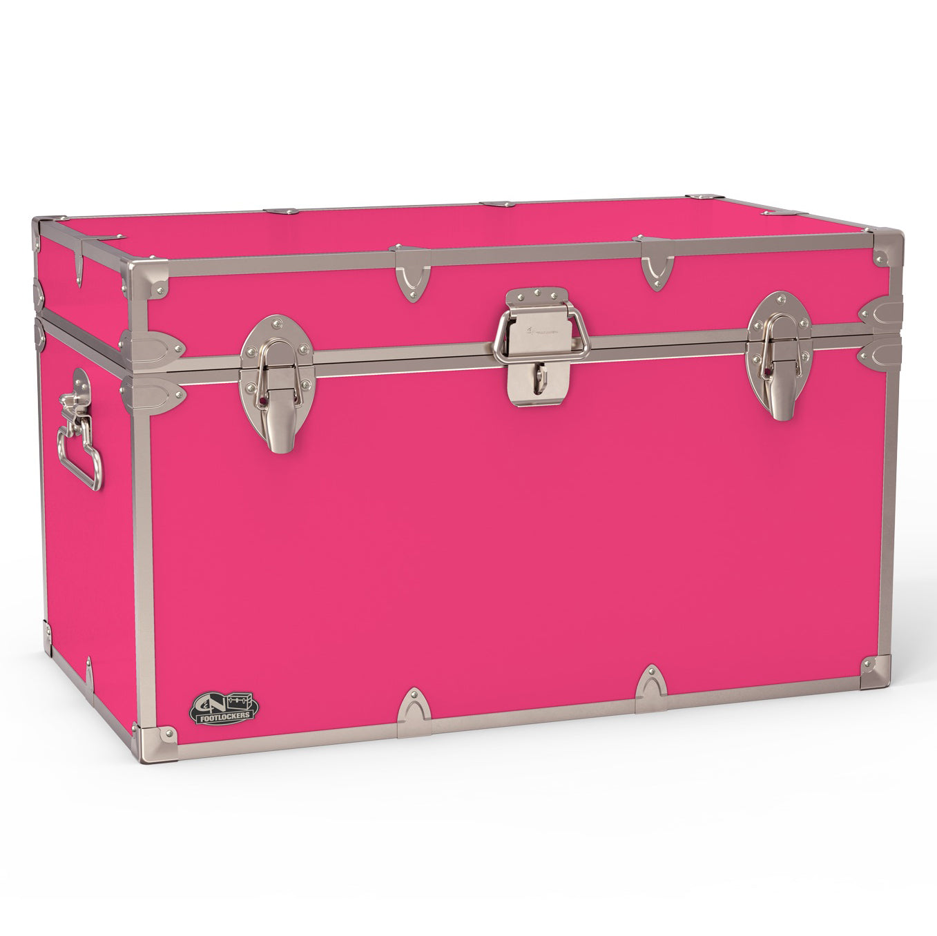 The Master Footlocker Trunk 32x18x18.5" | WTC-1105-HPK-SLV