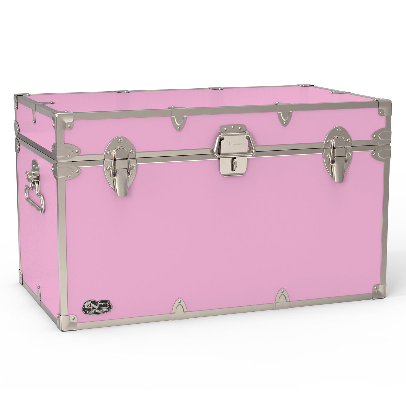 The Master Footlocker Trunk 32x18x18.5" | WTC-1105-LPK-SLV