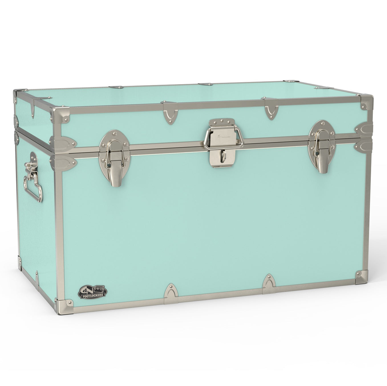 The Master Footlocker Trunk 32x18x18.5" | WTC-1105-MNT-SLV