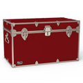 The Master Footlocker Trunk 32x18x18.5" | WTC-1105-RED-SLV