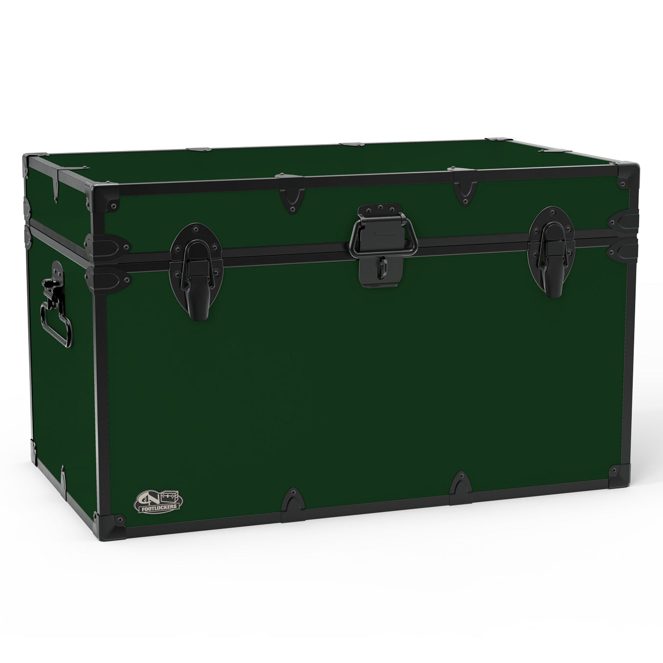 The Master Footlocker Trunk 32x18x18.5" | WTC-1105-DGN-BLK