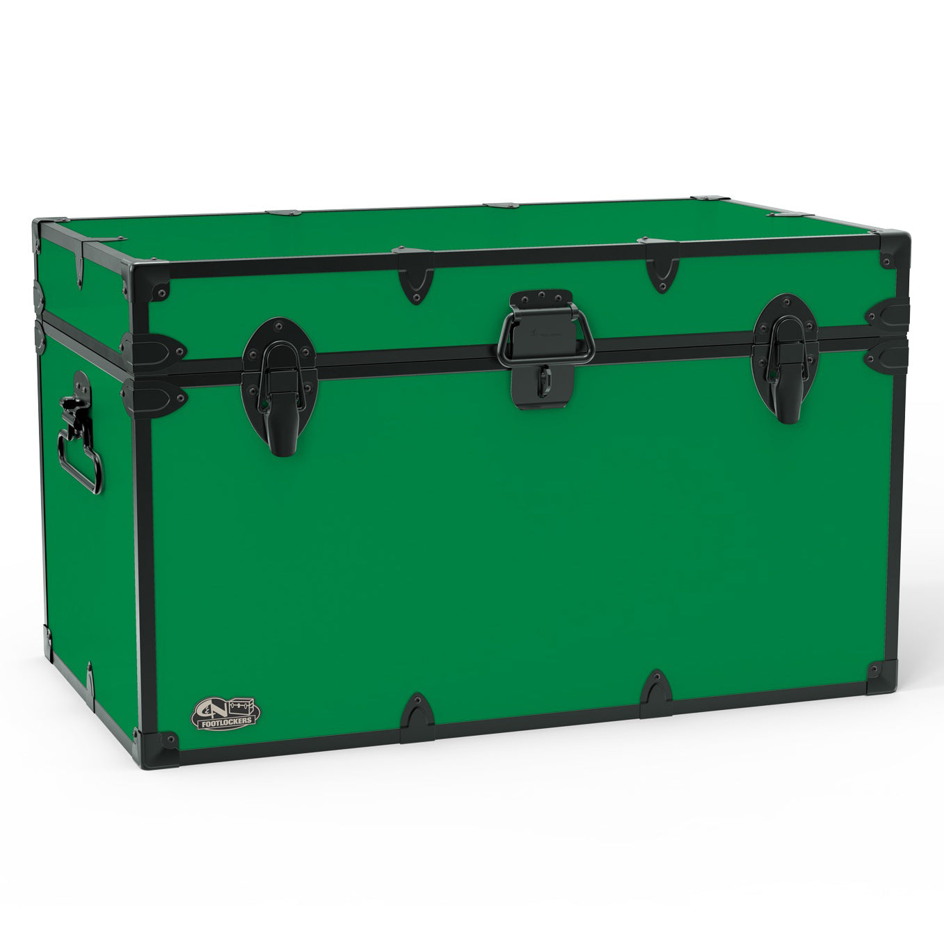The Master Footlocker Trunk 32x18x18.5" | WTC-1105-KGN-BLK