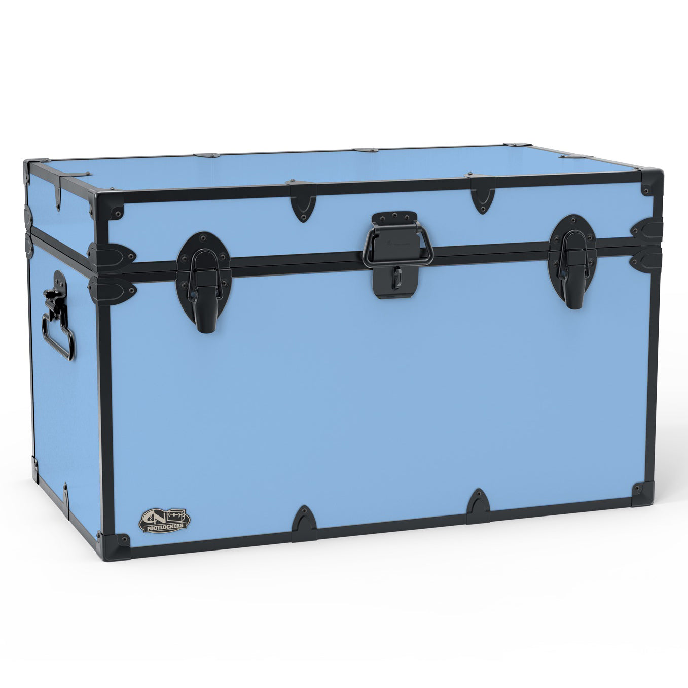 The Master Footlocker Trunk 32x18x18.5" | WTC-1105-LBL-BLK
