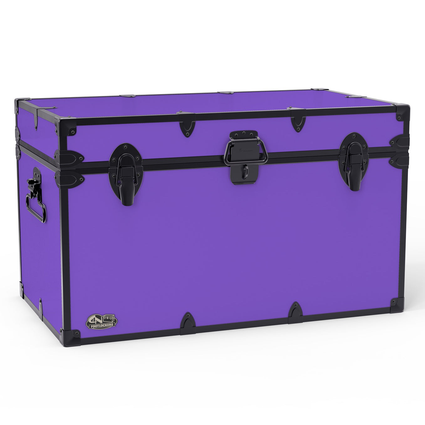 The Master Footlocker Trunk 32x18x18.5" | WTC-1105-LIL-BLK