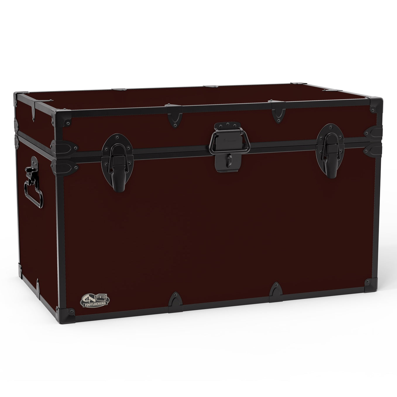 The Master Footlocker Trunk 32x18x18.5" | WTC-1105-MRN-BLK