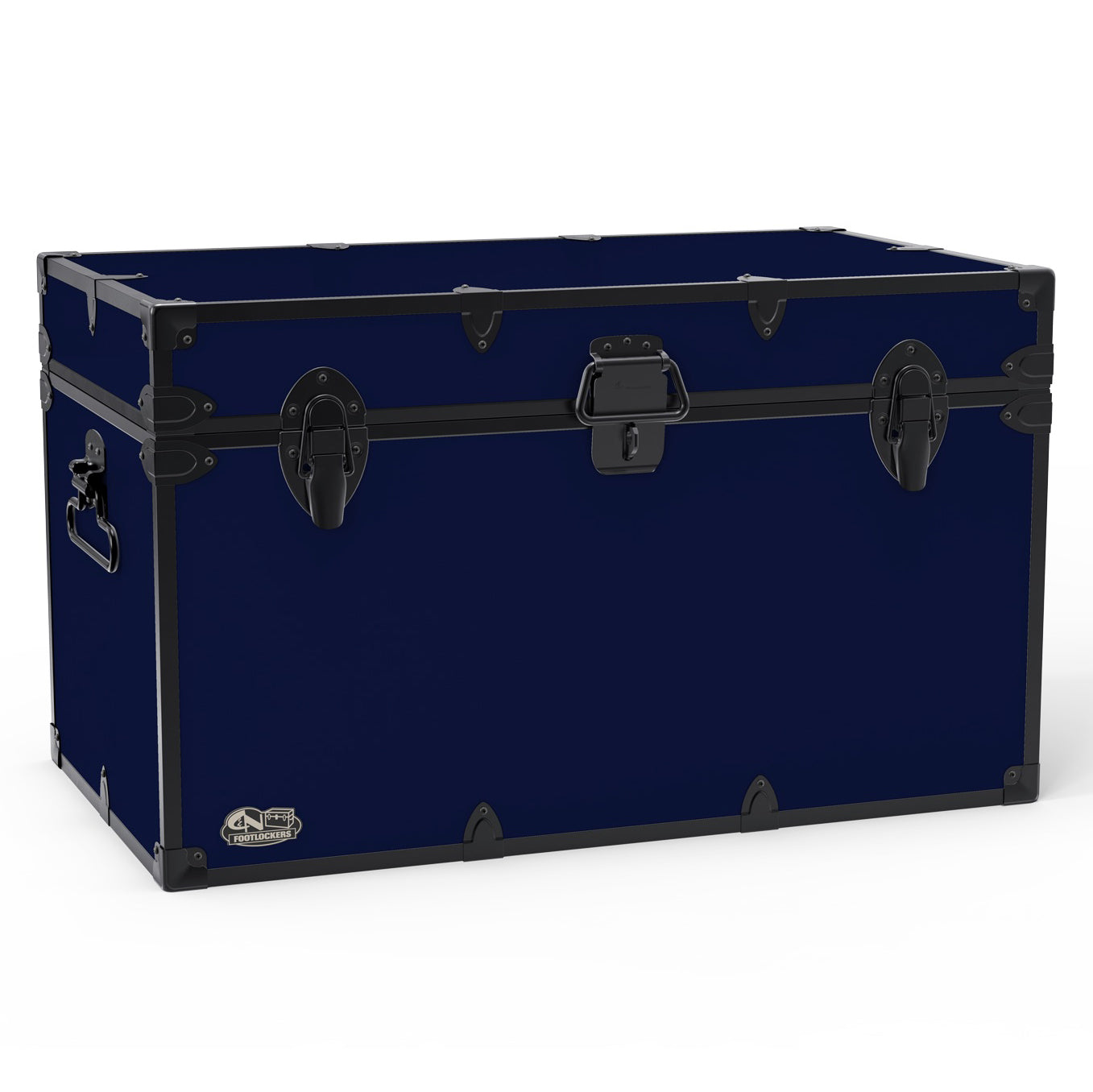 The Master Footlocker Trunk 32x18x18.5" | WTC-1105-NVY-BLK