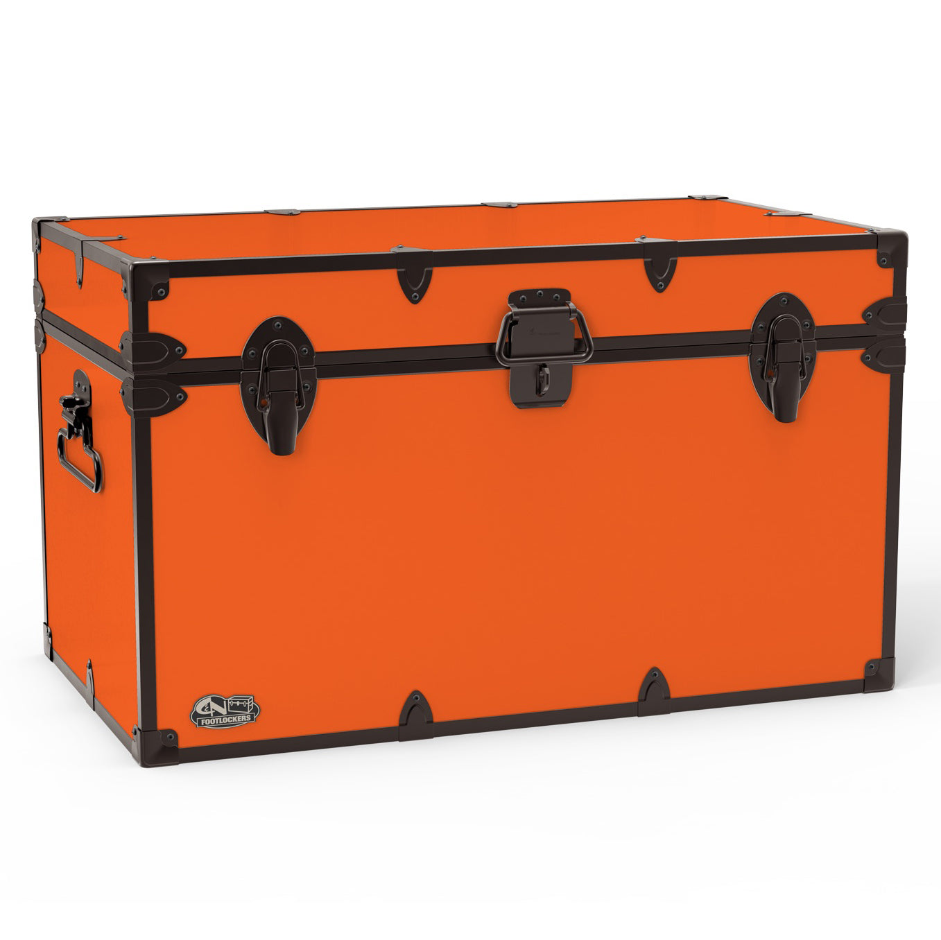 The Master Footlocker Trunk 32x18x18.5" | WTC-1105-ORG-BLK