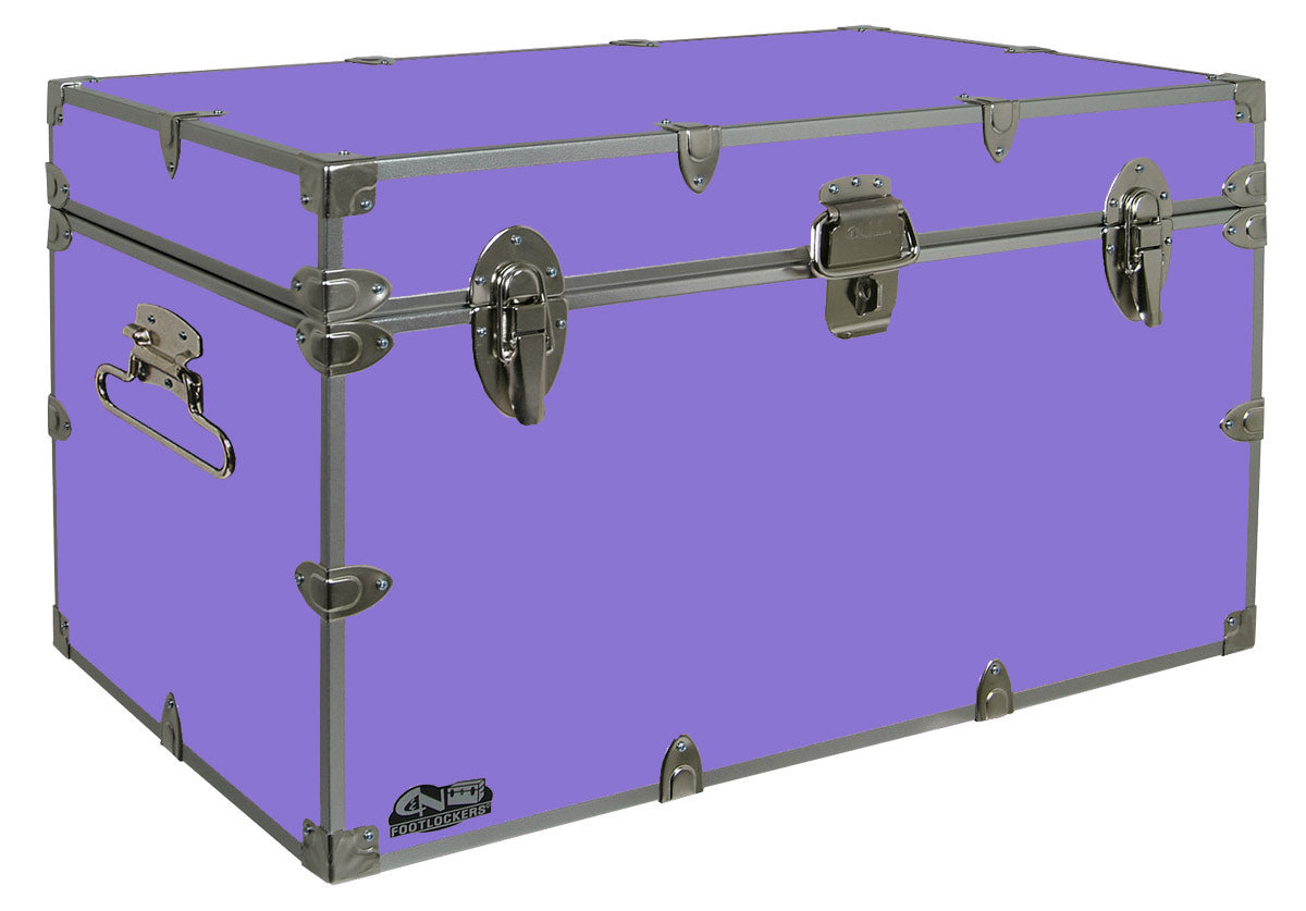 The Master Footlocker Trunk 32x18x18.5" | WTC-1105-LIL-SLV