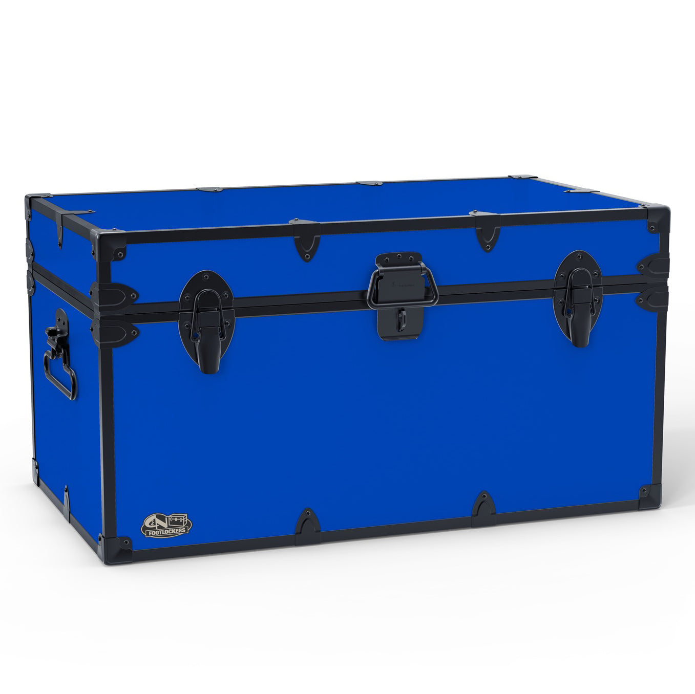 The Foreman Footlocker Trunk 32x18x16.5" | WTC-1103-RBL-BLK