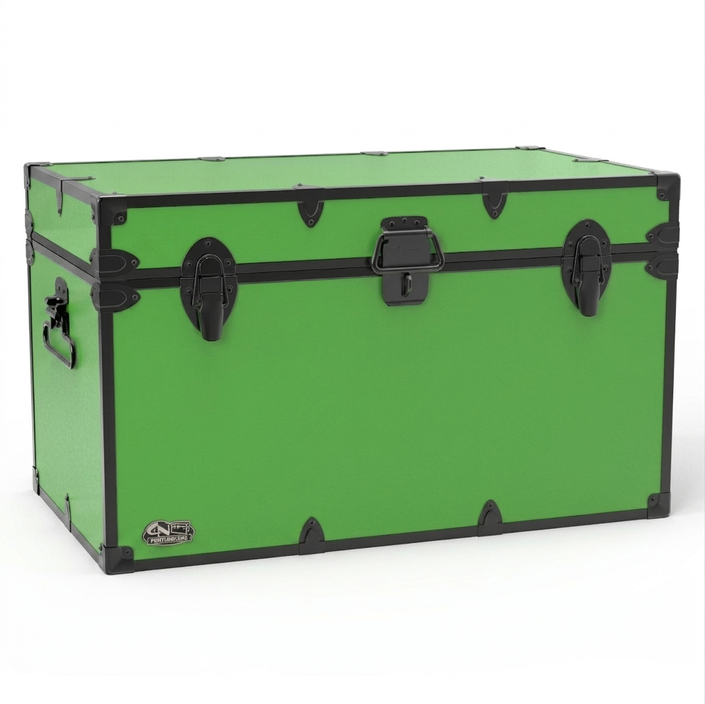 The Master Footlocker Trunk 32x18x18.5" | WTC-1105-LGN-BLK