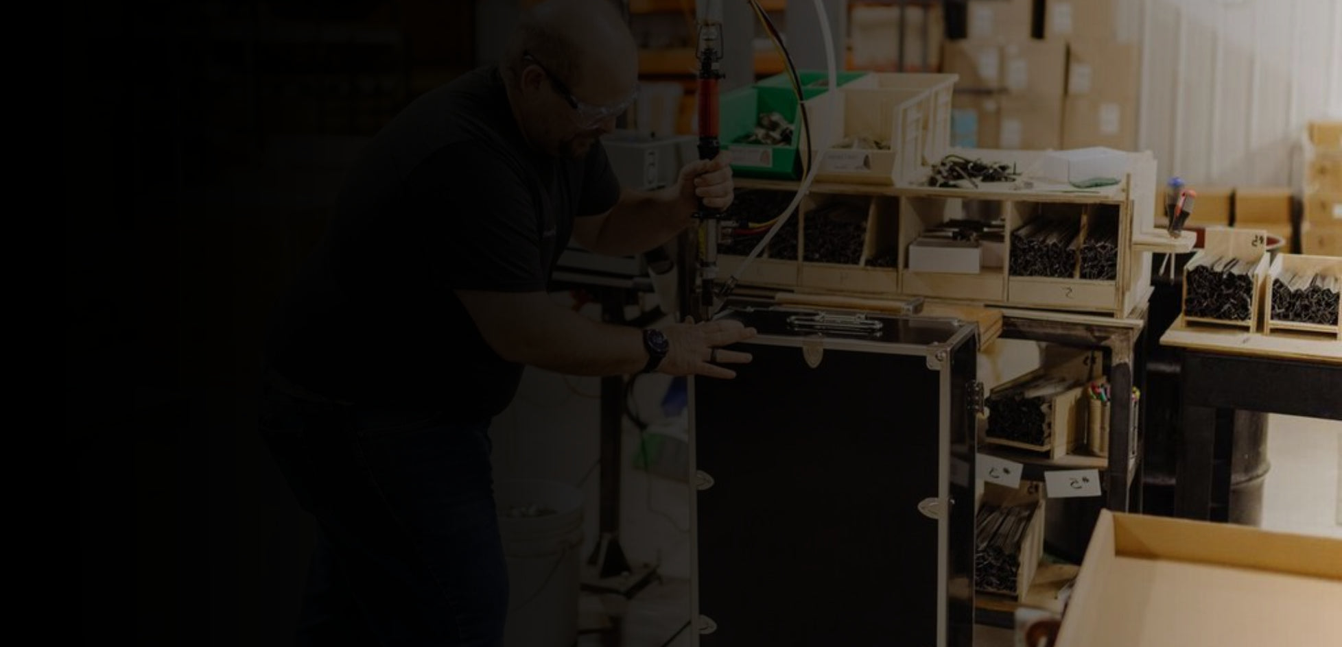 Trunk making in the Wisconsin Trunk Co. factory